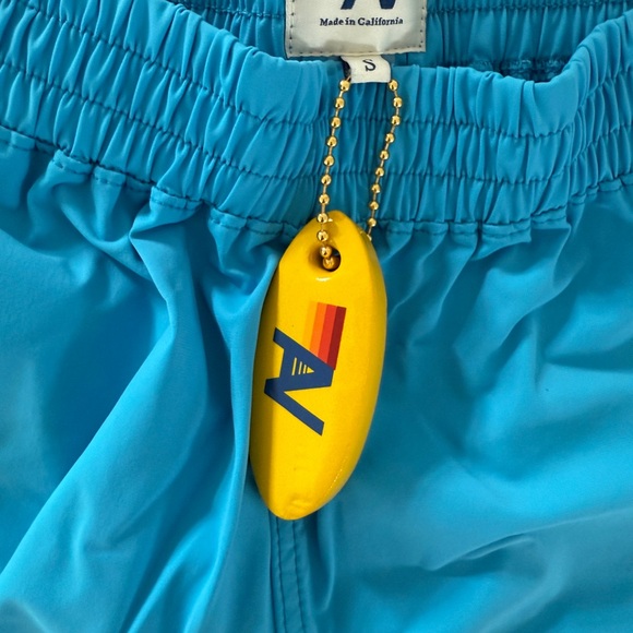 Women’s Aviator Nation blue and rainbow board shorts sz S. New. - Picture 5 of 5